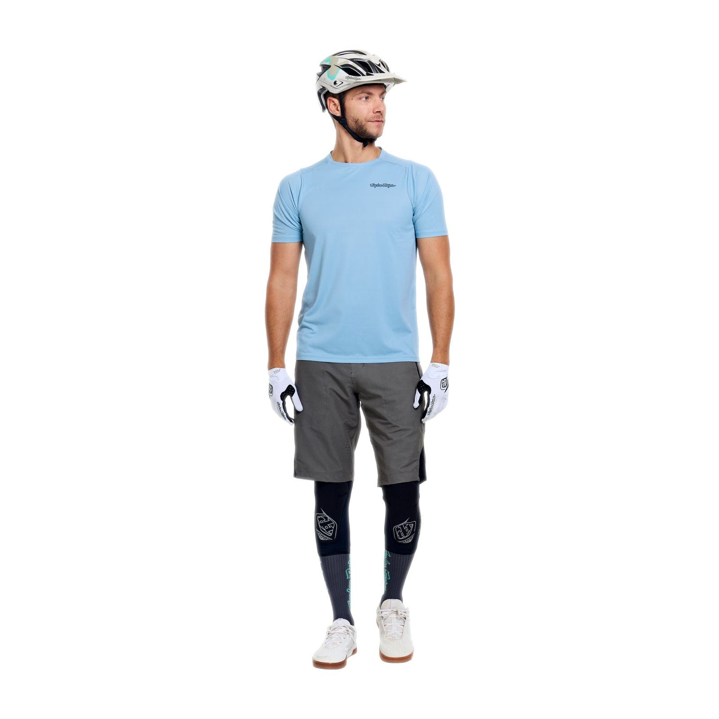 TROY LEE DESIGNS SKYLINE PRO MONO Khaki Korte Broek met Voering BN3TH