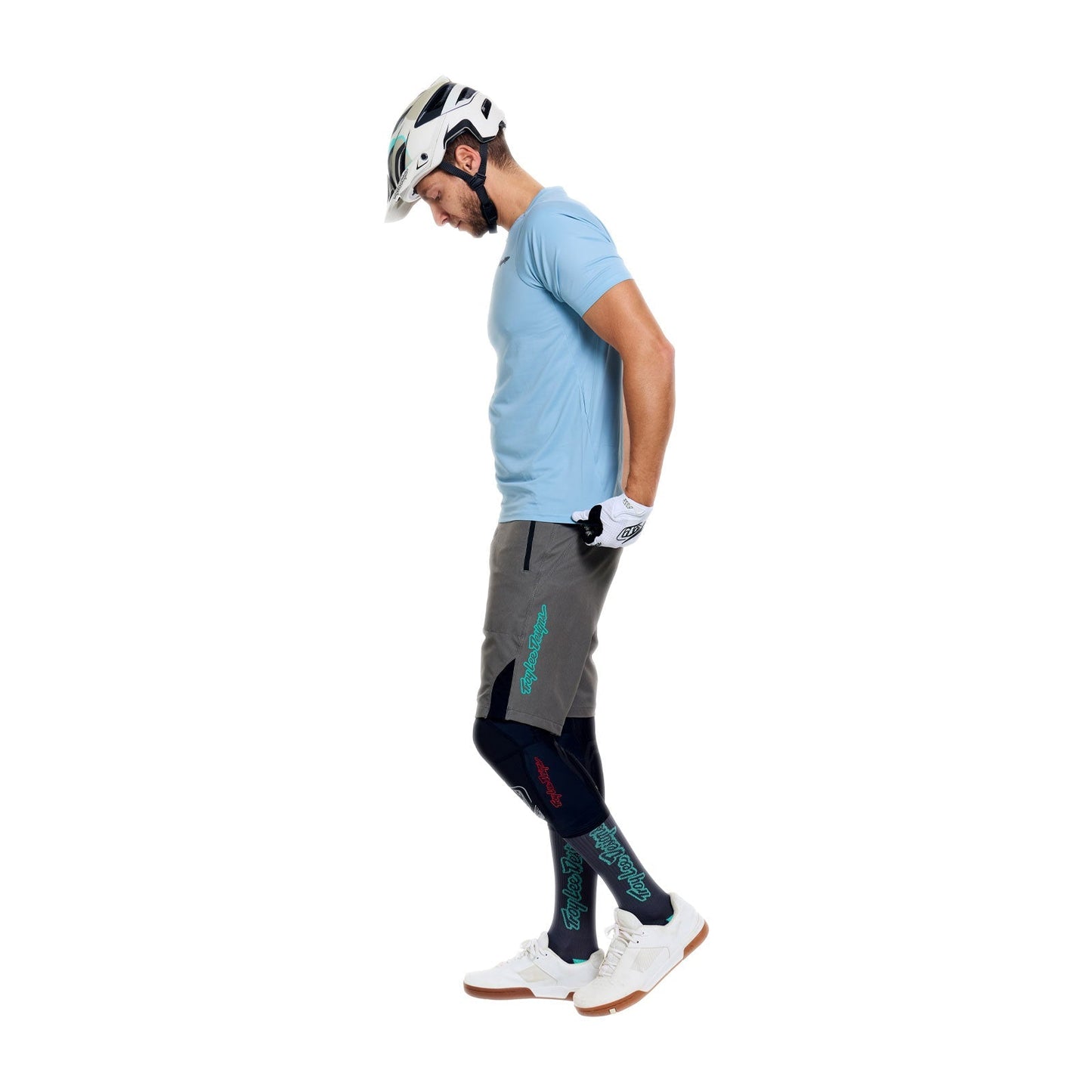 TROY LEE DESIGNS SKYLINE PRO MONO Khaki Korte Broek met Voering BN3TH