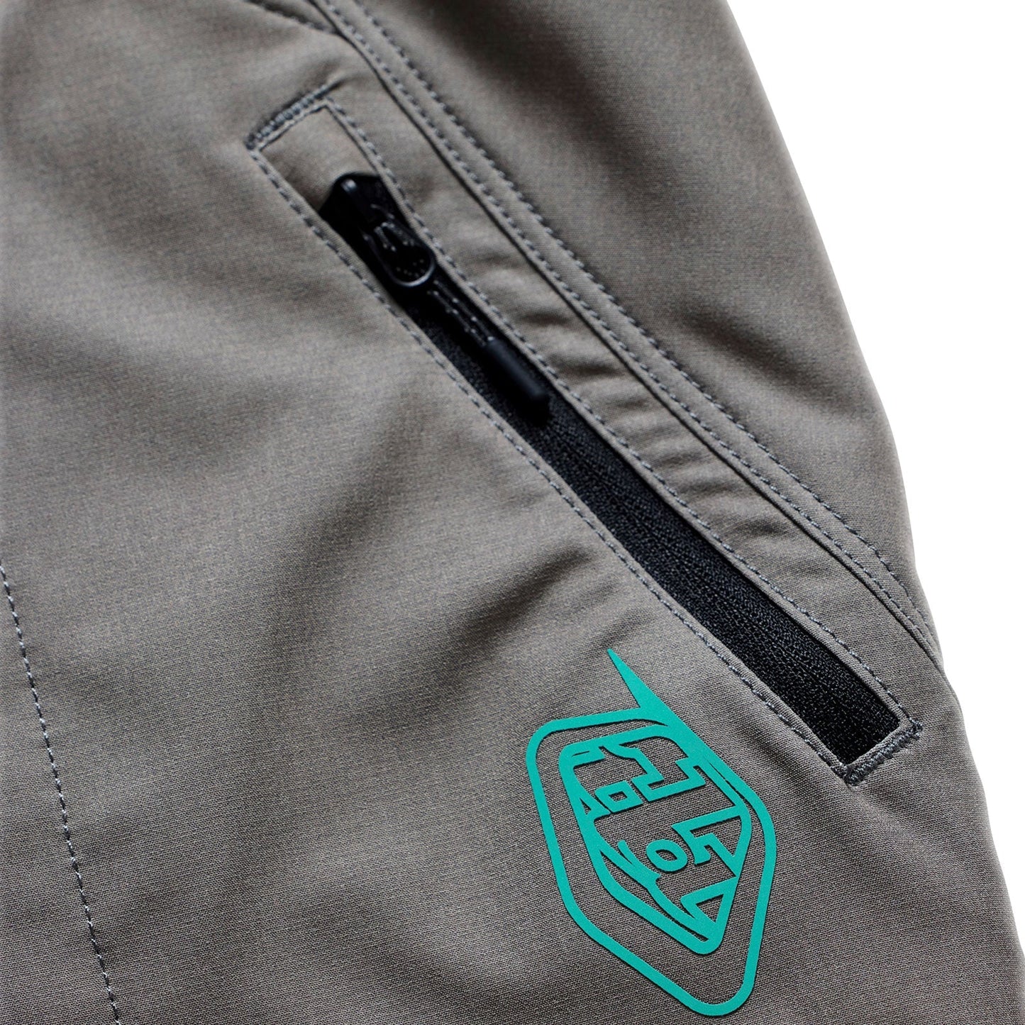 TROY LEE DESIGNS SKYLINE PRO MONO Khaki Korte Broek met Voering BN3TH