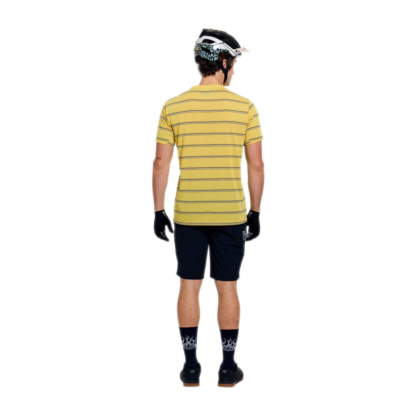 TROY LEE DESIGNS SKYLINE FAKIE RIDE Jersey Korte Mouw Geel