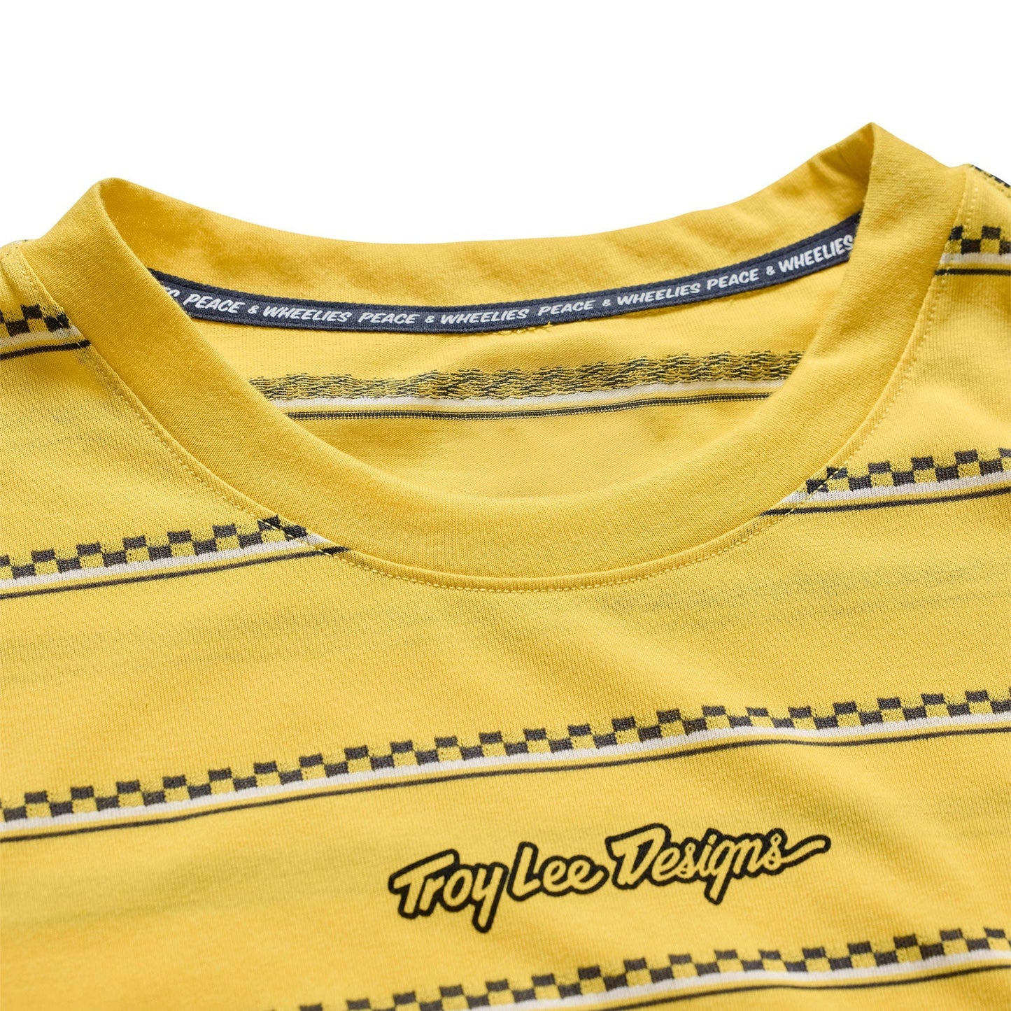 TROY LEE DESIGNS SKYLINE FAKIE RIDE Jersey Korte Mouw Geel