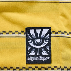 TROY LEE DESIGNSSKYLINE FAKIE RIDE Jersey Korte Mouw Geel