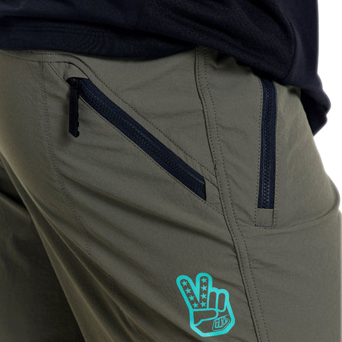 TROY LEE DESIGNS SKYLINE TRAIL MONO Korte Broek Khaki