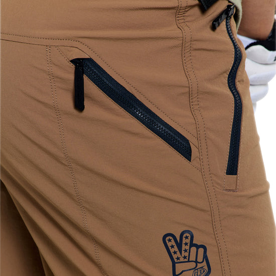 TROY LEE DESIGNS SKYLINE TRAIL W/LINER MONO Korte Broek Beige