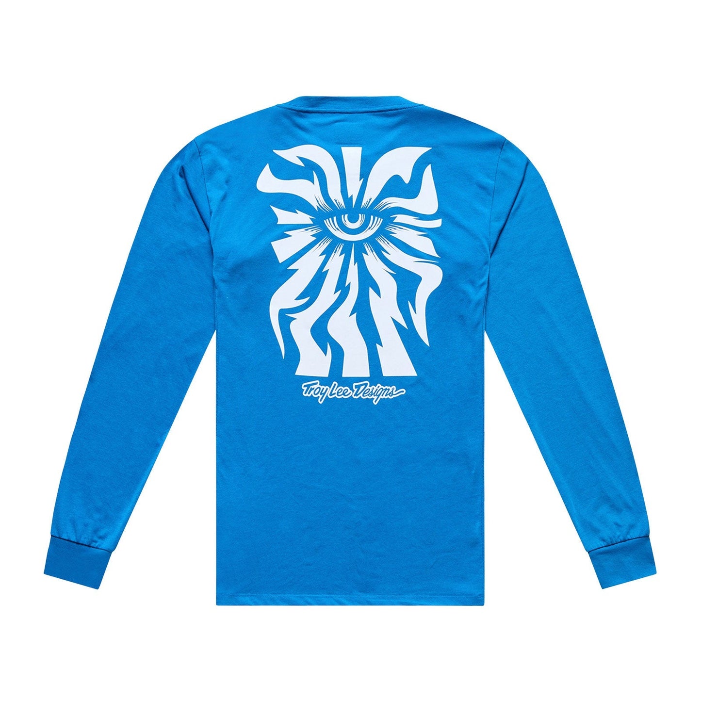 TROY LEE DESIGNS SKYLINE RIDE ONE EYE AERO Jersey Lange Mouw Blauw