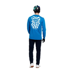 TROY LEE DESIGNSSKYLINE RIDE ONE EYE AERO Jersey Lange Mouw Blauw