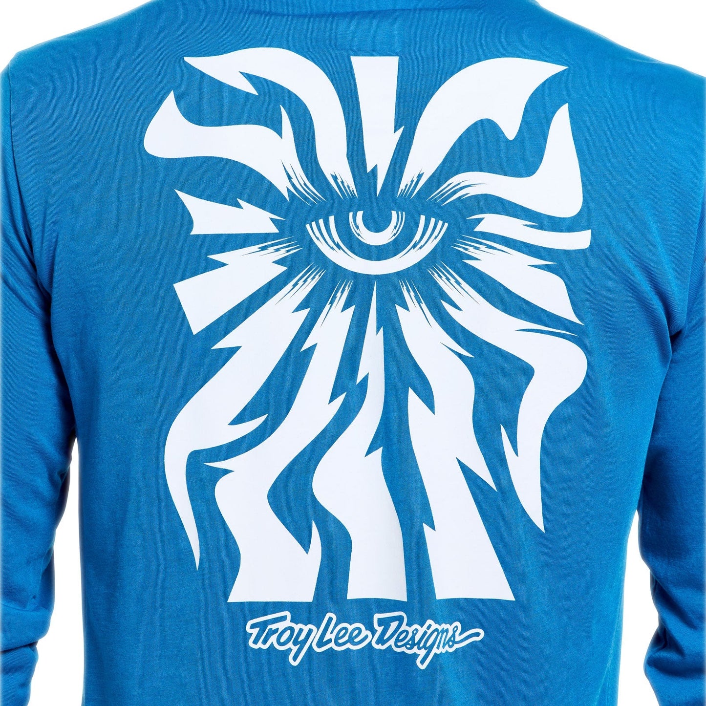 TROY LEE DESIGNS SKYLINE RIDE ONE EYE AERO Jersey Lange Mouw Blauw