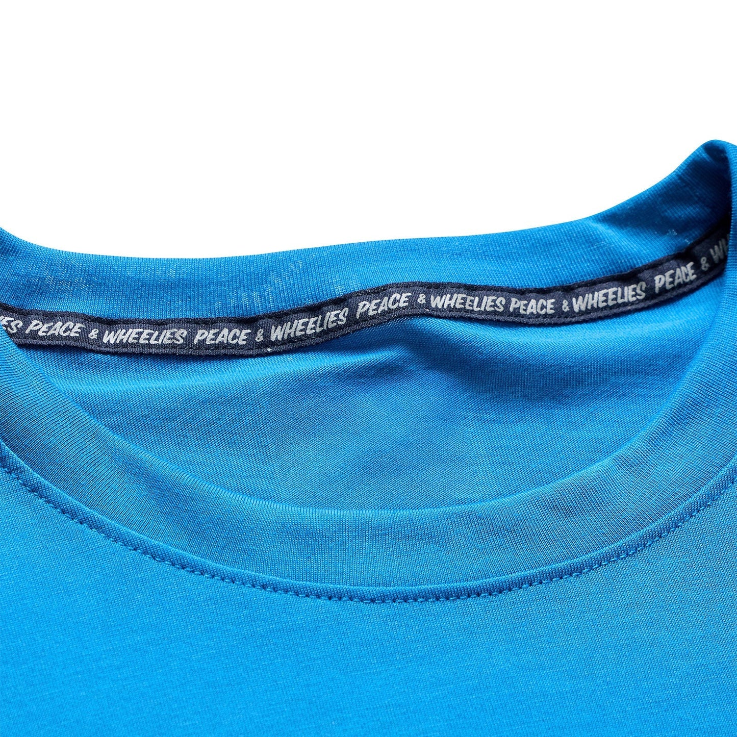 TROY LEE DESIGNS SKYLINE RIDE ONE EYE AERO Jersey Korte Mouw Blauw