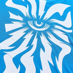 TROY LEE DESIGNSSKYLINE RIDE ONE EYE AERO Jersey Korte Mouw Blauw