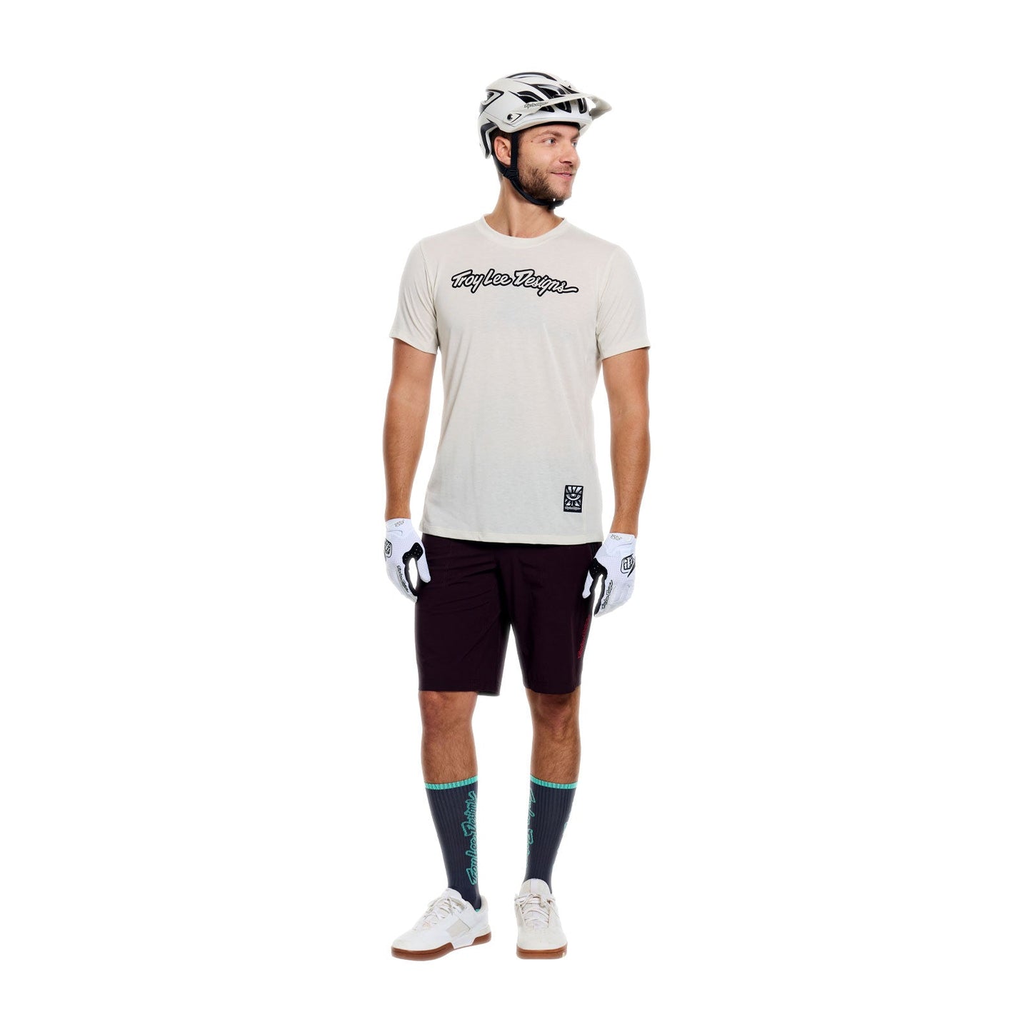 TROY LEE DESIGNS SKYLINE RIDE SIGNATURE Jersey Korte Mouw Puimsteen
