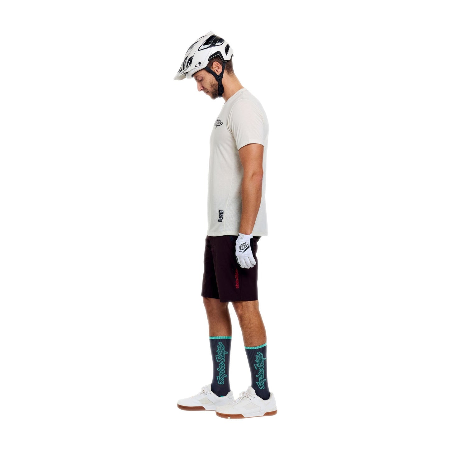 TROY LEE DESIGNS SKYLINE RIDE SIGNATURE Jersey Korte Mouw Puimsteen