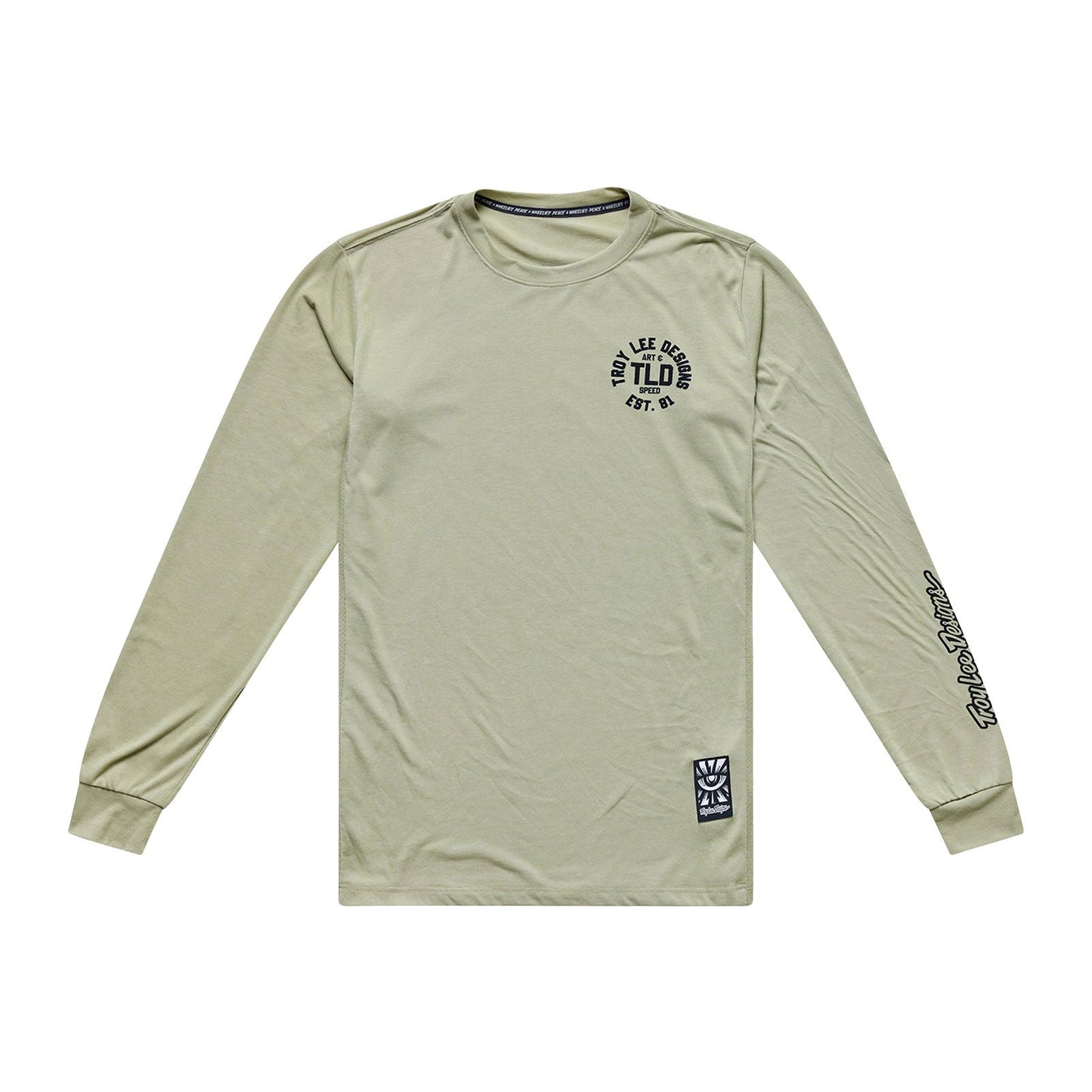 TROY LEE DESIGNS SKYLINE RIDE STAMPS Lange Mouw Jersey Sage