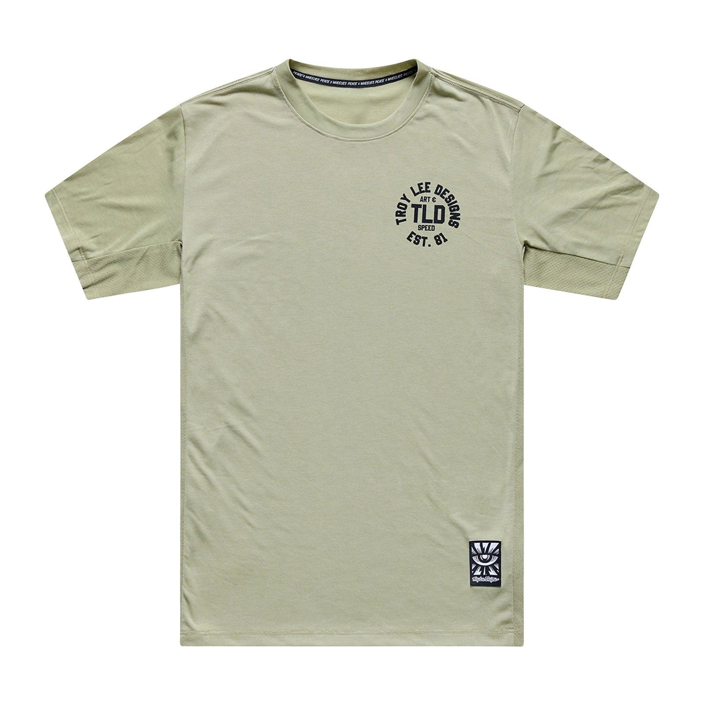 TROY LEE DESIGNS SKYLINE RIDE STAMPS Korte mouwen Jersey Sage