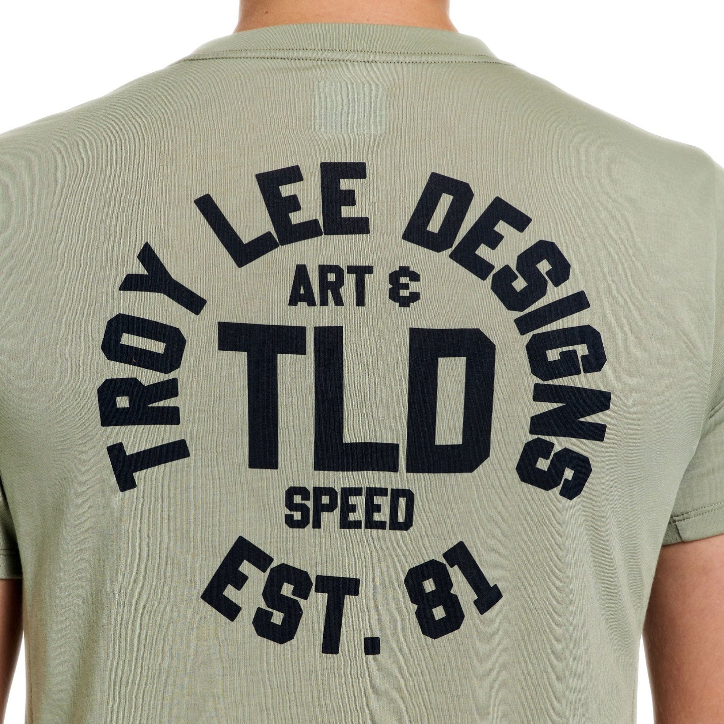 TROY LEE DESIGNS SKYLINE RIDE STAMPS Korte mouwen Jersey Sage