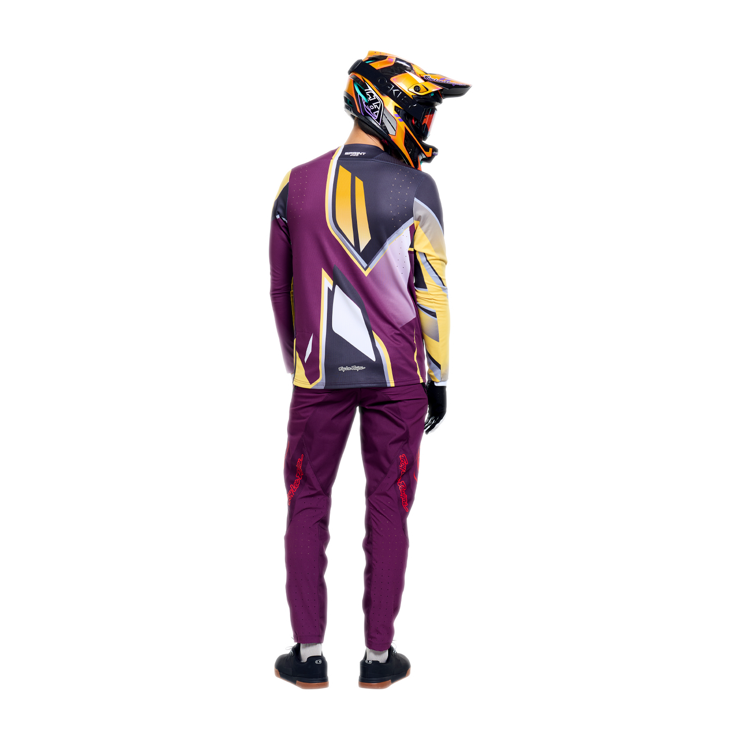 TROY LEE DESIGNS SPRINT PRO LOWRIDER Lange Mouw Trui Sangria