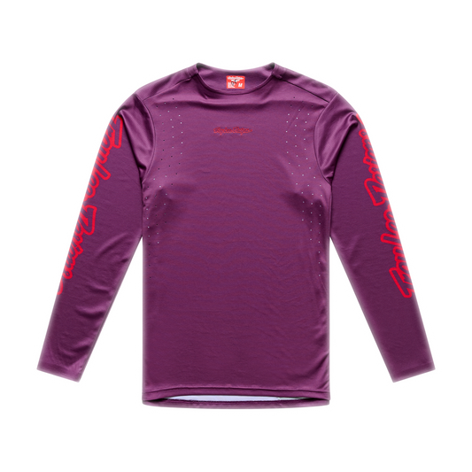 TROY LEE DESIGNS SPRINT PRO MONO Lange Mouw Jersey Sangria