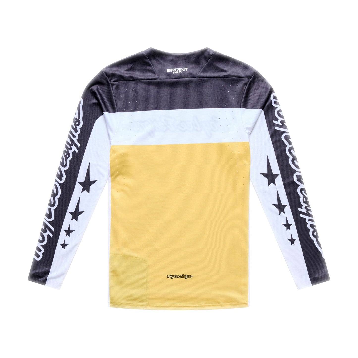 TROY LEE DESIGNS SPRINT PRO YO MOTO Lange Mouw Jersey Zwart/Geel