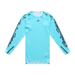 TROY LEE DESIGNS SPRINT ULTRA MONO Lange Mouw Jersey Groen