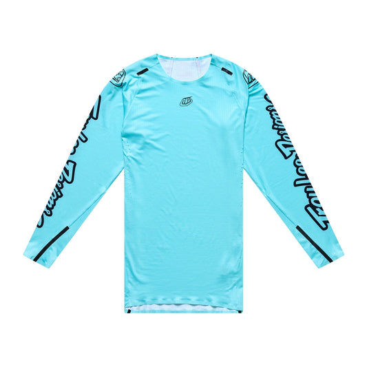 TROY LEE DESIGNS SPRINT ULTRA MONO Jersey Lange Mouw Turquoise