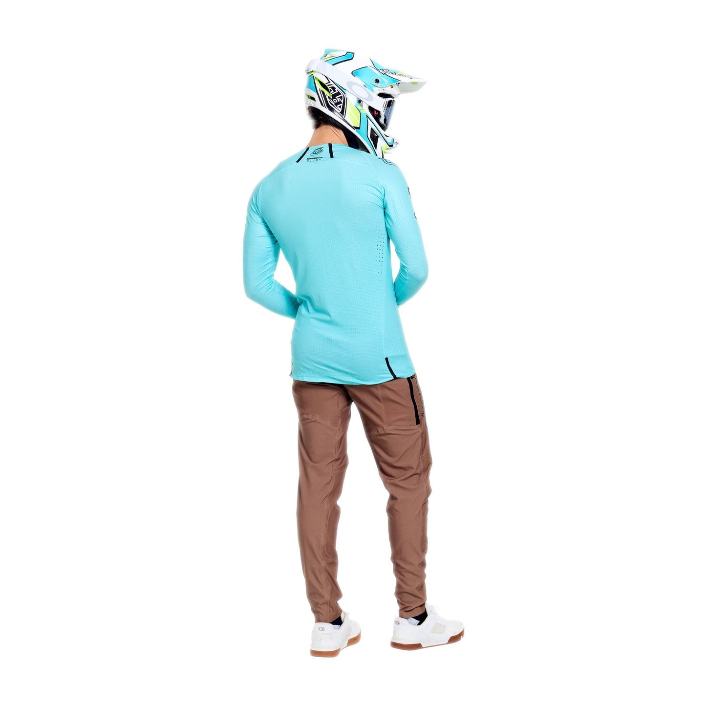 TROY LEE DESIGNS SPRINT ULTRA MONO Jersey Lange Mouw Turquoise