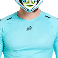 TROY LEE DESIGNS SPRINT ULTRA MONO Lange Mouw Jersey Groen