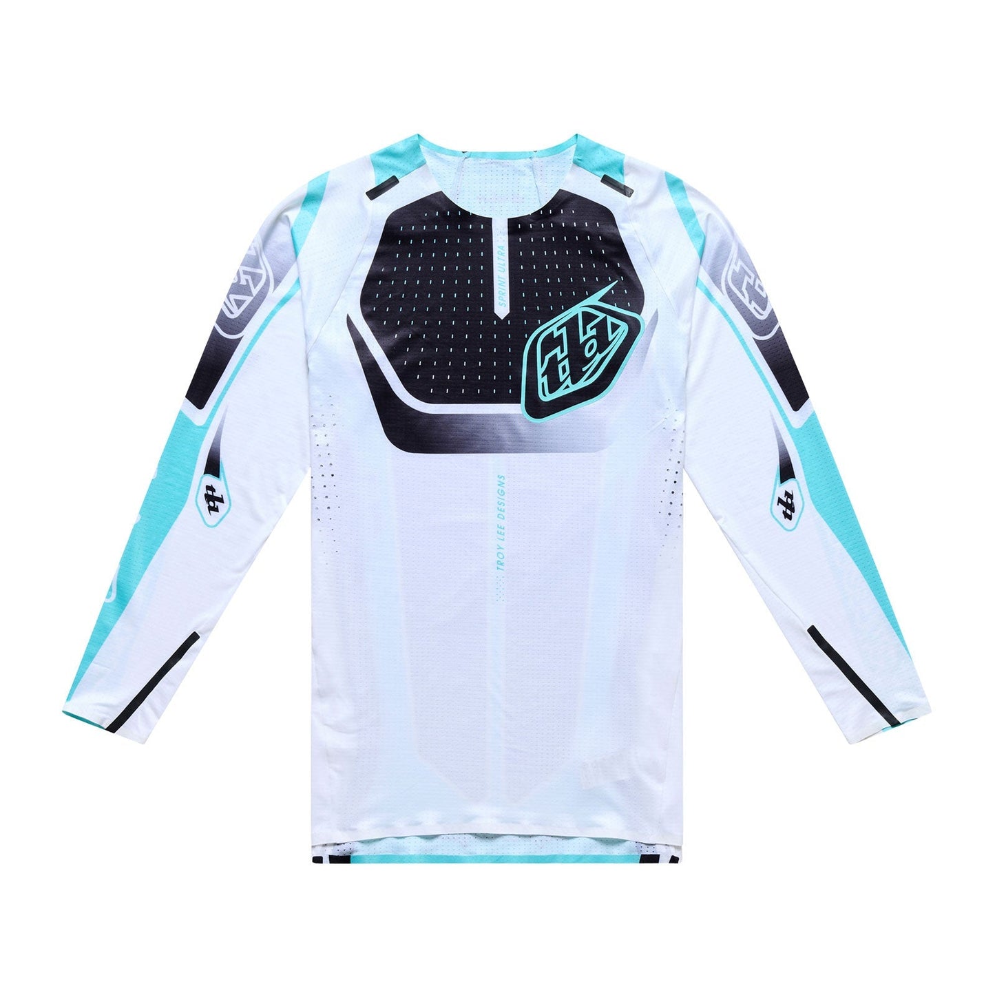 TROY LEE DESIGNS SPRINT ULTRA PROTON Lange Mouw Trui Wit/Blauw