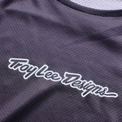 TROY LEE DESIGNS STAGE SIGNATURE Jersey Lange Mouw Koolstof