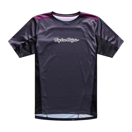 TROY LEE DESIGNS STAGE SIGNATURE Jersey Koolstof Korte Mouw