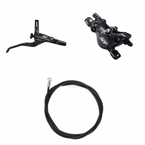 SHIMANO DEORE XT BRM8100JTBLT8100 achterrem zonder remblad Zonder adapter