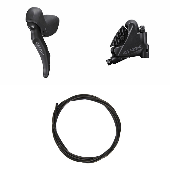 SHIMANO GRX 600 Linkerhendel en voorremklauw