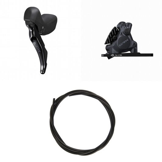 SHIMANO GRX 410 Linkerhendel en voorremklauw