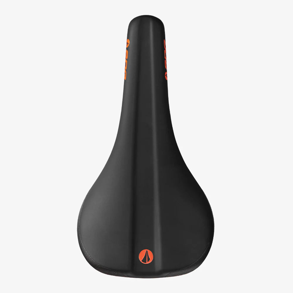 SDG BEL-AIR V3 Rails Lux Gelegerd Zadel Zwart/Oranje