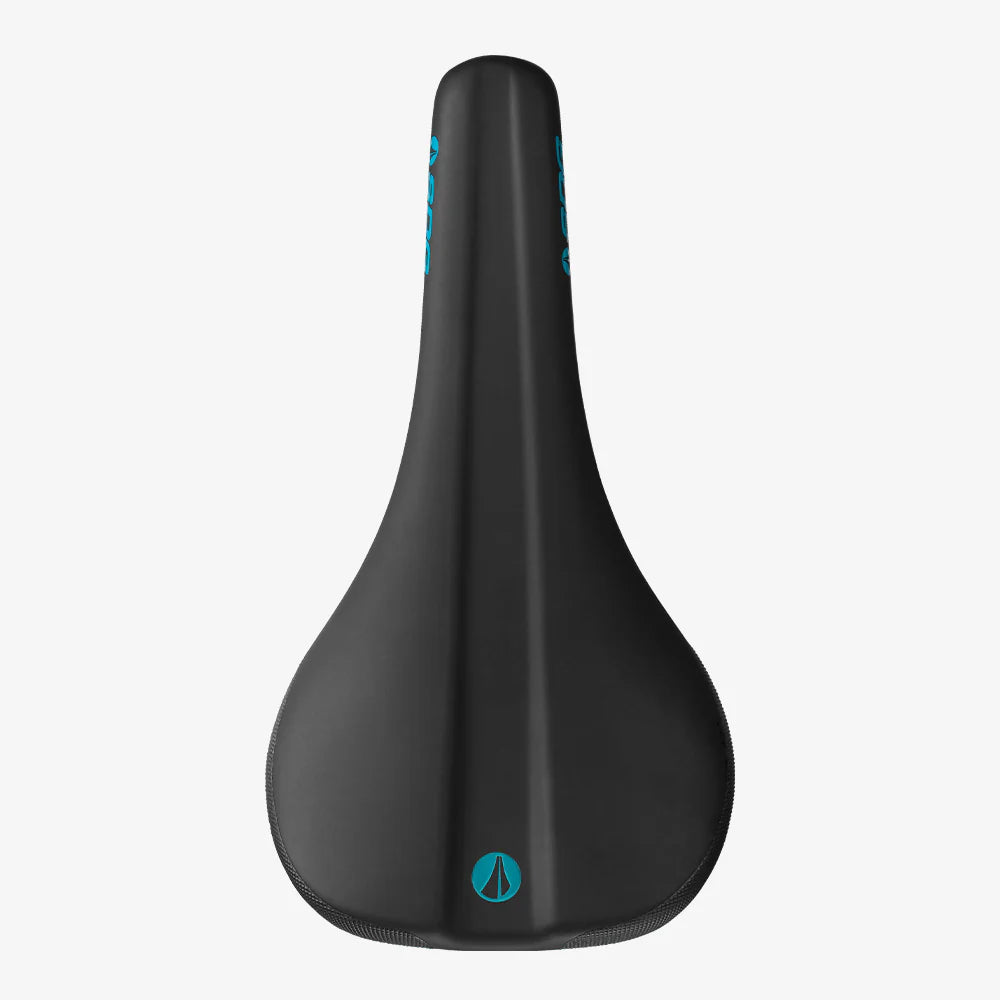 SDG BEL-AIR V3 Rails Lux Gelegerd Zadel Zwart/Turquoise