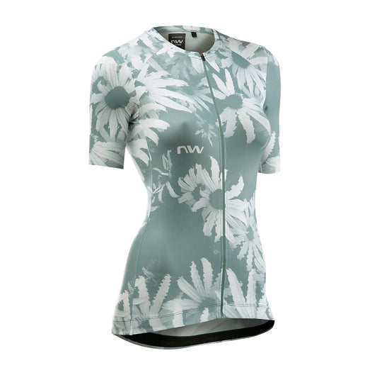 Women's NORTHWAVE BLADE Korte Mouw Jersey Sage Green