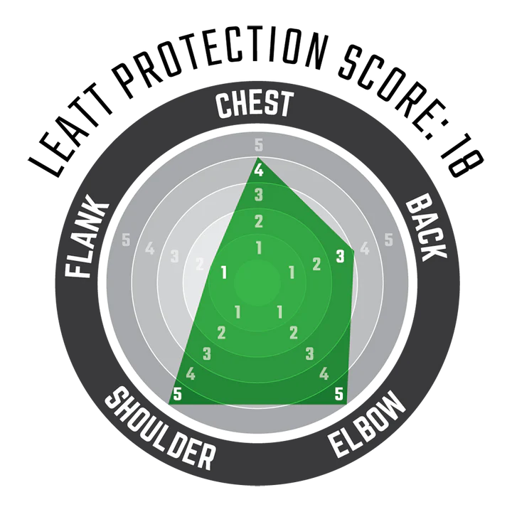 LEATT 3DFAIRFIT LITE EVO Beschermingsvest Zwart