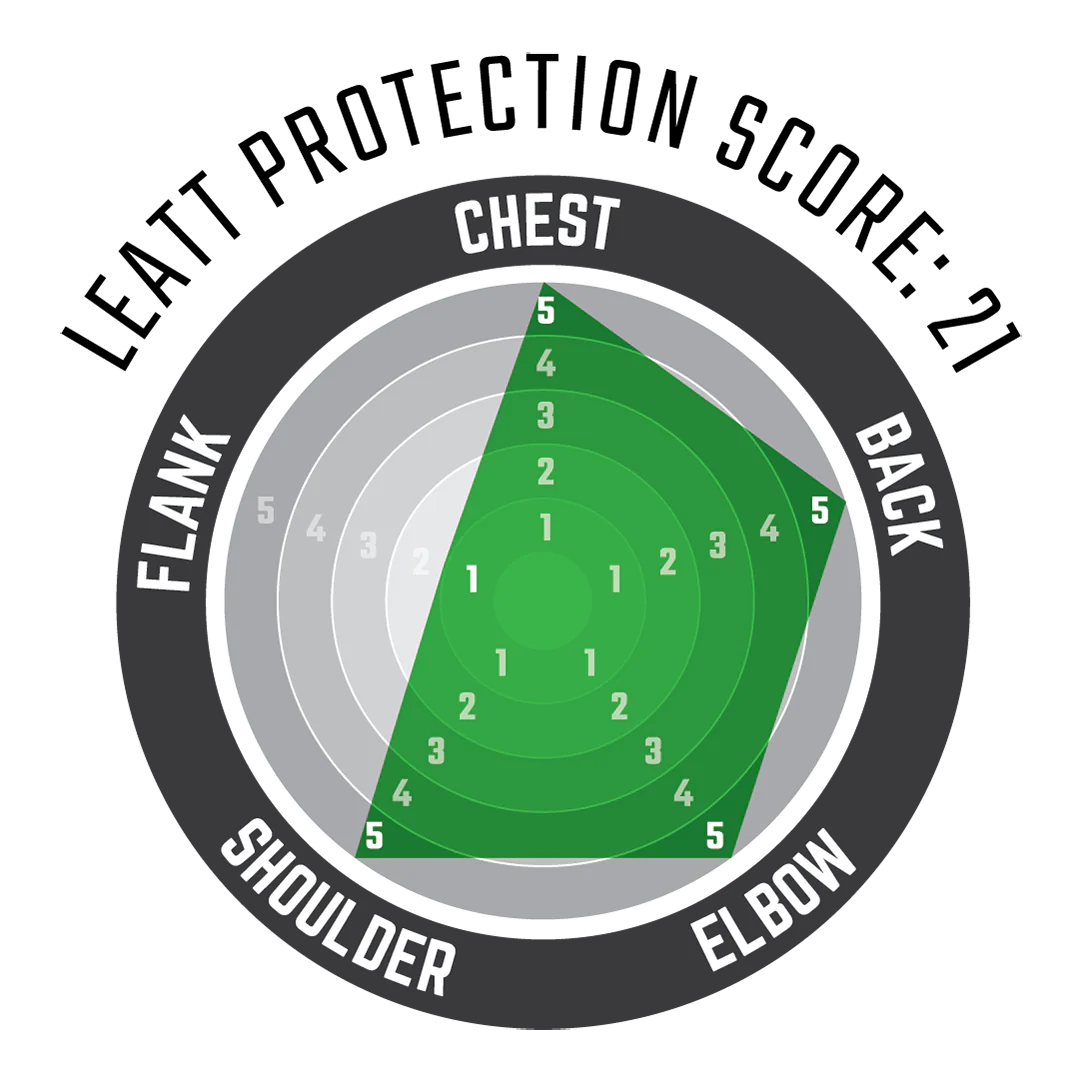 LEATT 3DF AIRFIT EVO Beschermingsjas Zwart