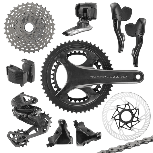 Pakket CAMPAGNOLO SUPER RECORD WRL 2x13V