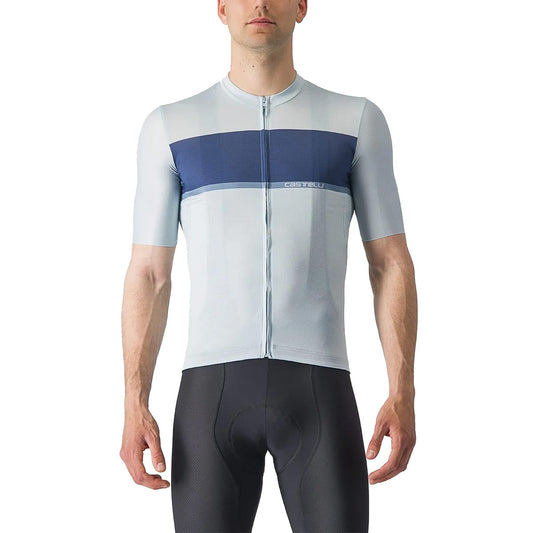 CASTELLI TRADIZIONE Korte Mouw Jersey Blauw