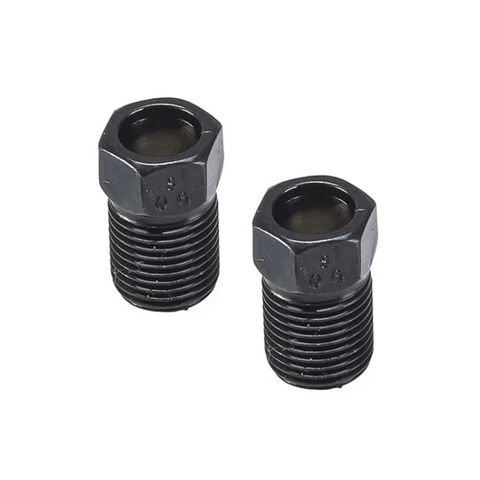 Set van 2 ELVEDES M8x0,75 compressiemoeren voor 5mm slang
