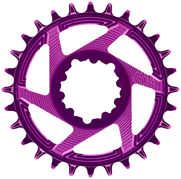 E-THIRTEEN HELIX RACE 11/12V Direct Mount SRAM Boost Offset 3mm Violet Mono kettingblad