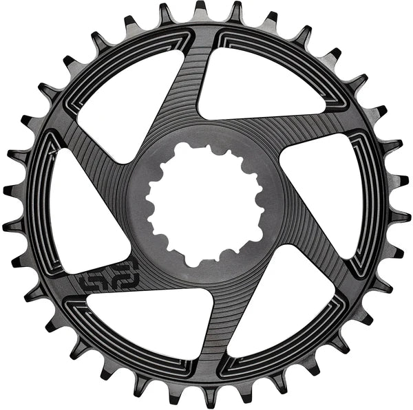 E-THIRTEEN HELIX RACE 11/12V Direct gemonteerd SRAM Boost Offset 3mm Mono kettingblad Zwart