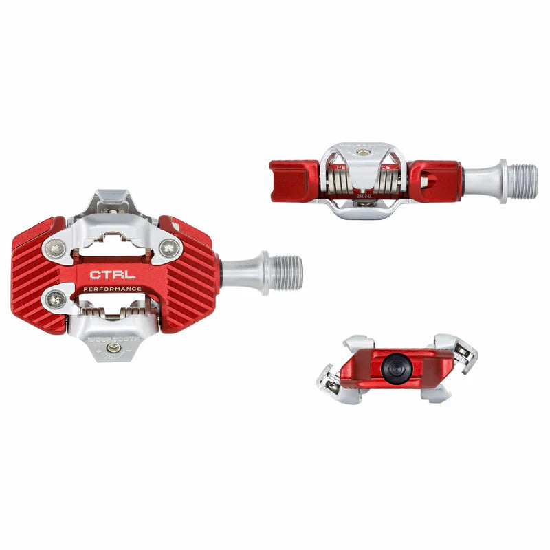 WOLF TOOTH CTRL TRAIL PERFORMANCE klikpedalen, rood