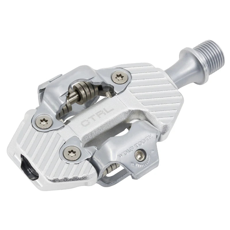 WOLF TOOTH CTRL TRAIL PERFORMANCE klikpedalen, zilver
