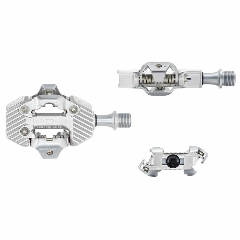 WOLF TOOTH CTRL TRAIL PERFORMANCE klikpedalen, zilver