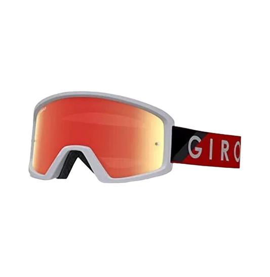 GIRO BLOK MTB Masker Rood/Grijs