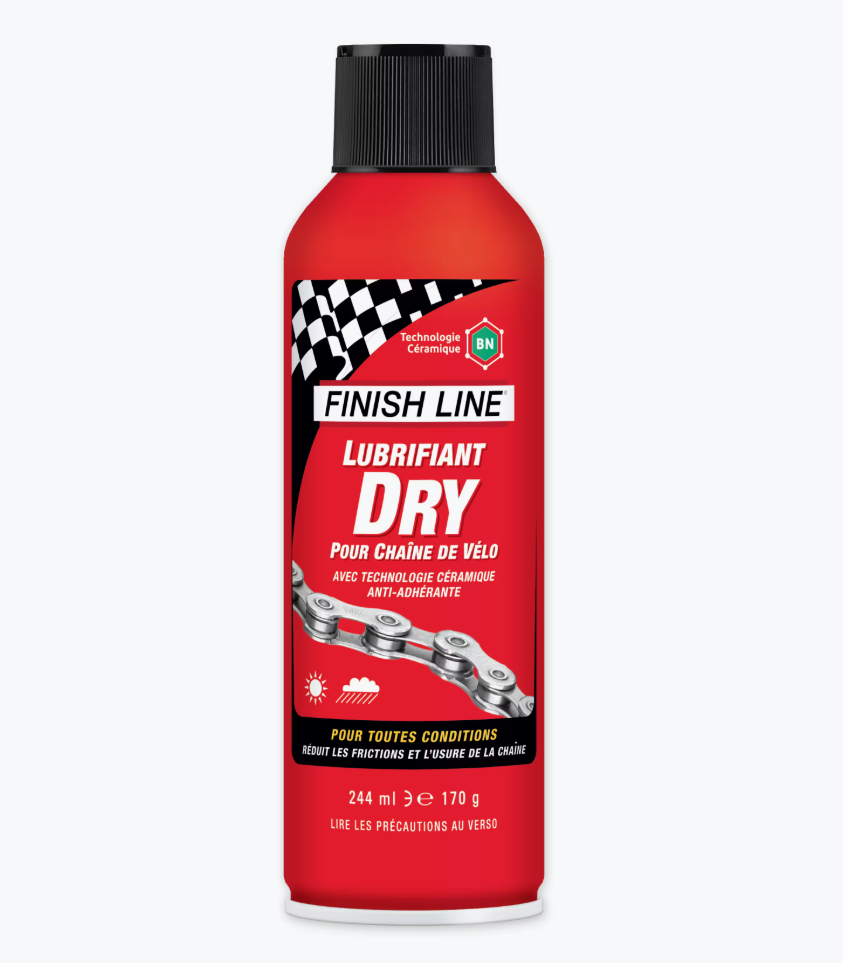 Droog smeermiddel Finish Line Dry Lube (Teflon) Alle Omstandigheden – Spuitbus 244ml