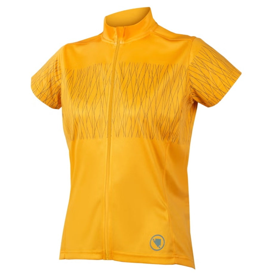 ENDURA HUMMVEE RAY II Damestrui met korte mouwen Oranje