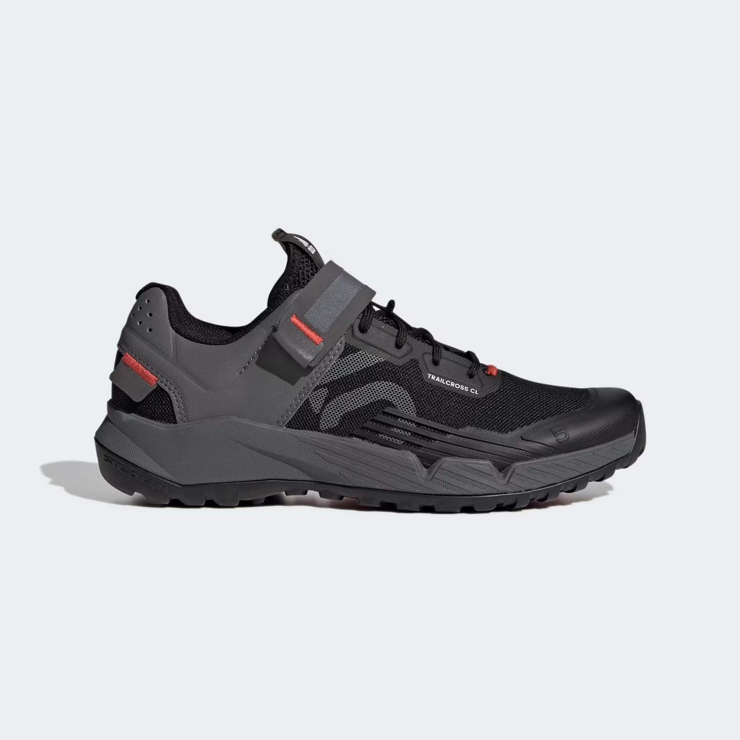 ADIDAS FIVE TEN TRAILCROSS CLIP-IN MTB-schoenen Zwart/Grijs/Rood