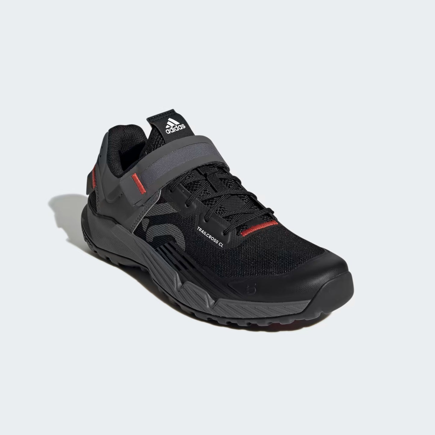 ADIDAS FIVE TEN TRAILCROSS CLIP-IN MTB-schoenen Zwart/Grijs/Rood