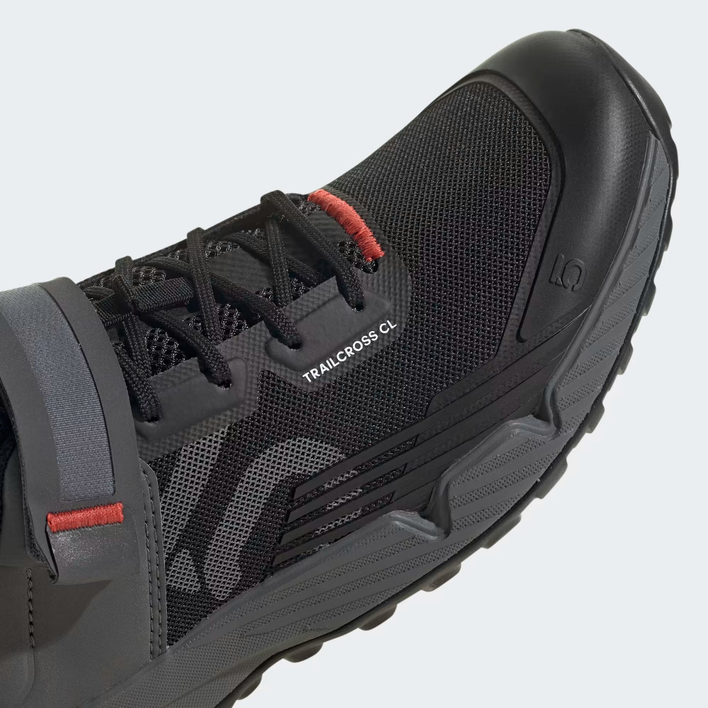 ADIDAS FIVE TEN TRAILCROSS CLIP-IN MTB-schoenen Zwart/Grijs/Rood